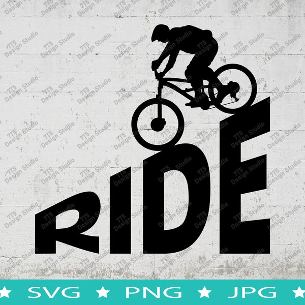 MTB SVG - mountainbike SVG - mountainbiker - downhill biker - mountainbike clipart - Mtb clipart - cyclus clipart - kettingblad clipart