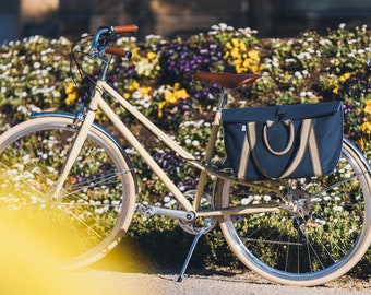 Etincelle Blue and Yellow 2 in 1 Bike Bag