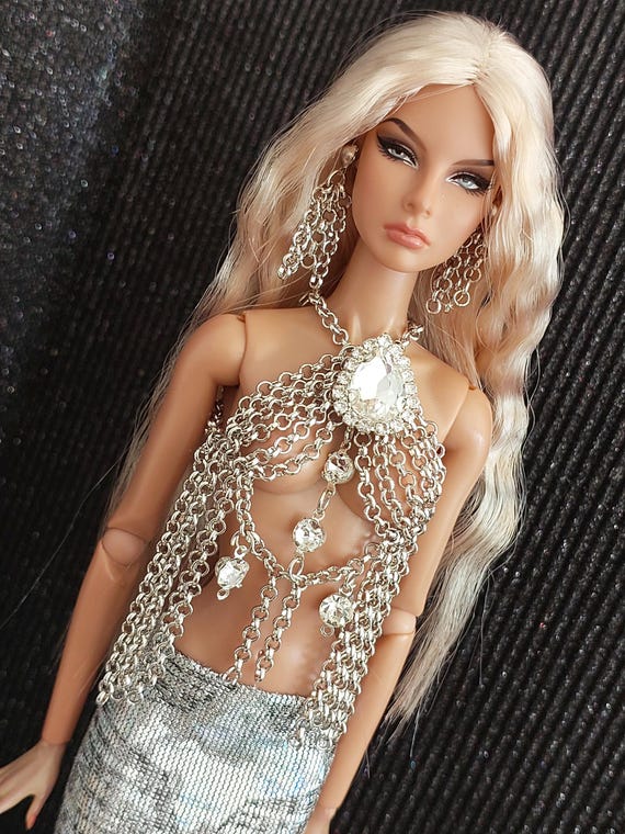 1:6スケールの人形ドレスイヤリング、Integrity Toys用。Integrity 