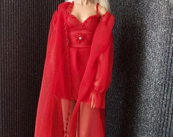 1:6 scale doll   dress coat earrings crown for integrity toys. İntegrity toys jewelry. Jewelry for doll