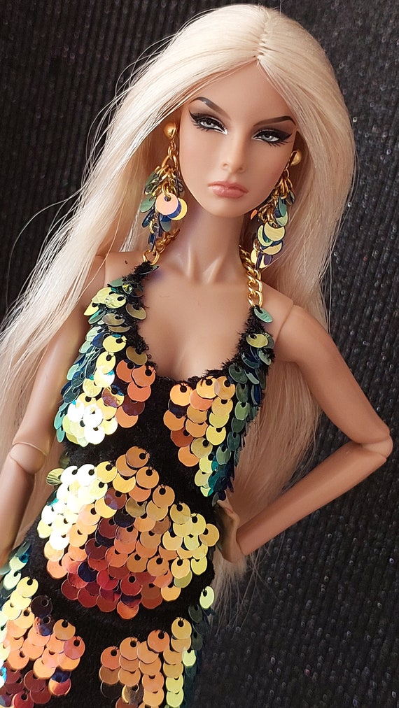 Buy 1:6 Scale Doll Dress Earrings for Integrity Toys. İntegrity 