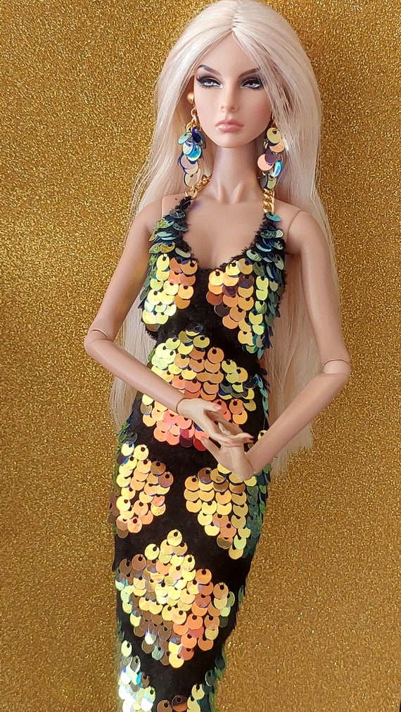 Buy 1:6 Scale Doll Dress Earrings for Integrity Toys. İntegrity 