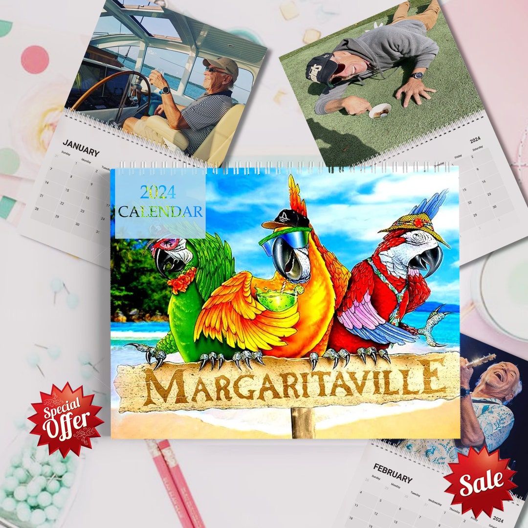 Jimmy Buffett 2025 Calendar, Parrothead Margaritaville Country Music