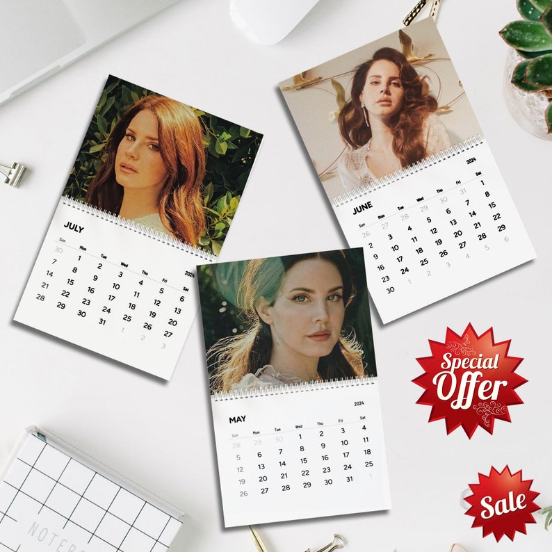 Lana Del Rey Calendar 2024 Lana Del Rey 2024 Celebrity Wall Calendar Lana Del Rey Calendar 2024 Lana Del Rey 2024 Celebrity Wall Calendar