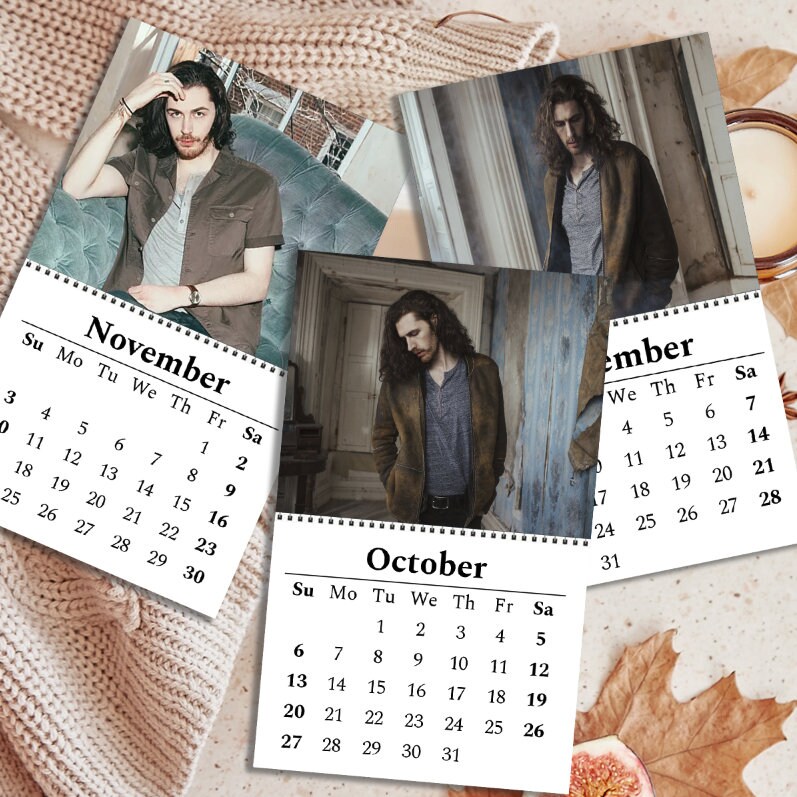 Hozier Calendar, 2024 Calendar, Wall Calendar 2024, Planner 2024