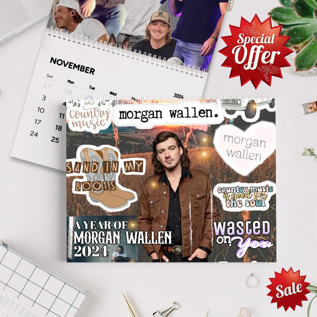 Wallen Calendar 2024 Wallen 2024 Celebrity Wall Calendar
