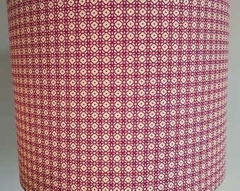 Purple cotton fabric lampshade, modern, table lamp, pendant light, ceiling light, round light fixture