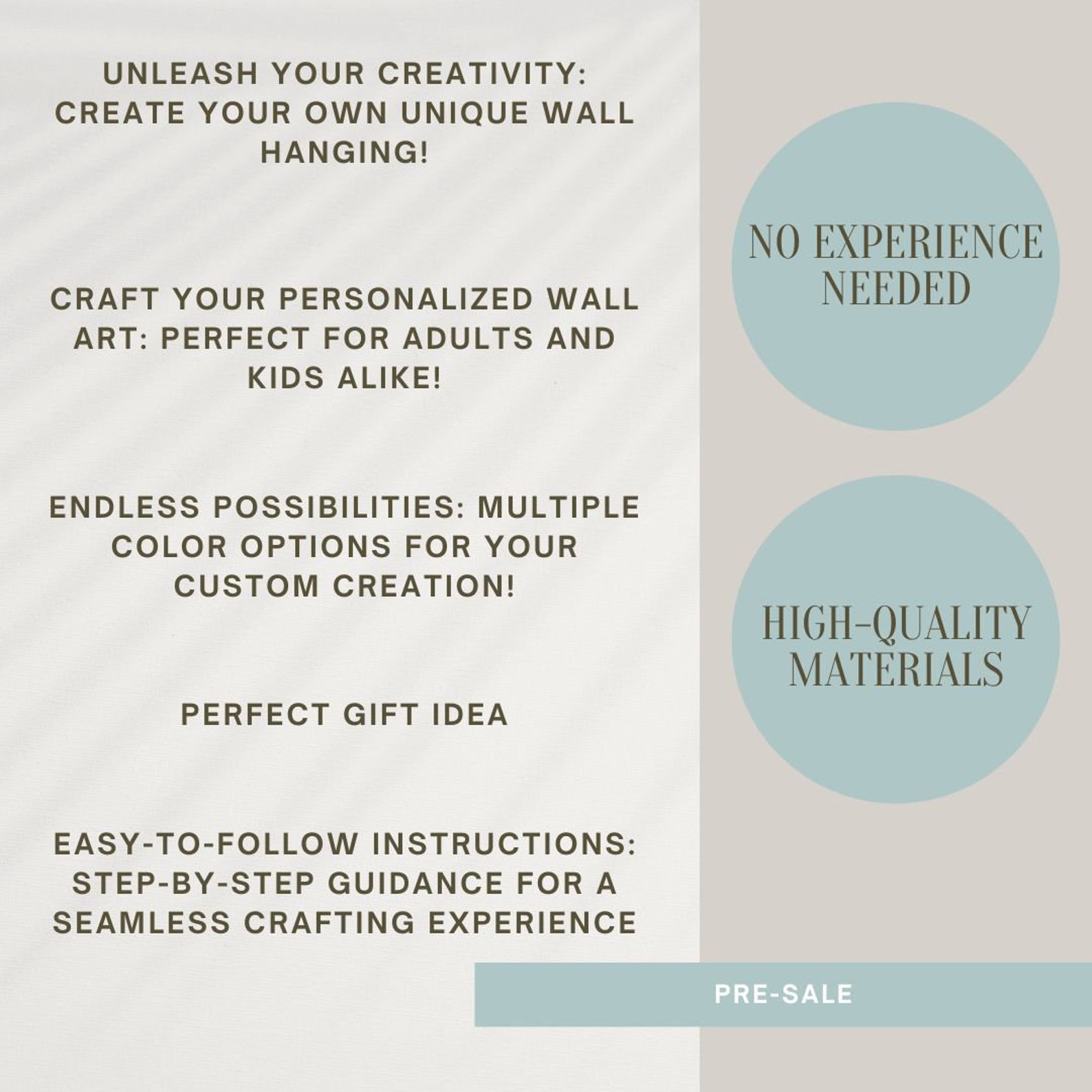 PREORDER DIY Dip Dye Kit Personalized Wall Hanging Etsy