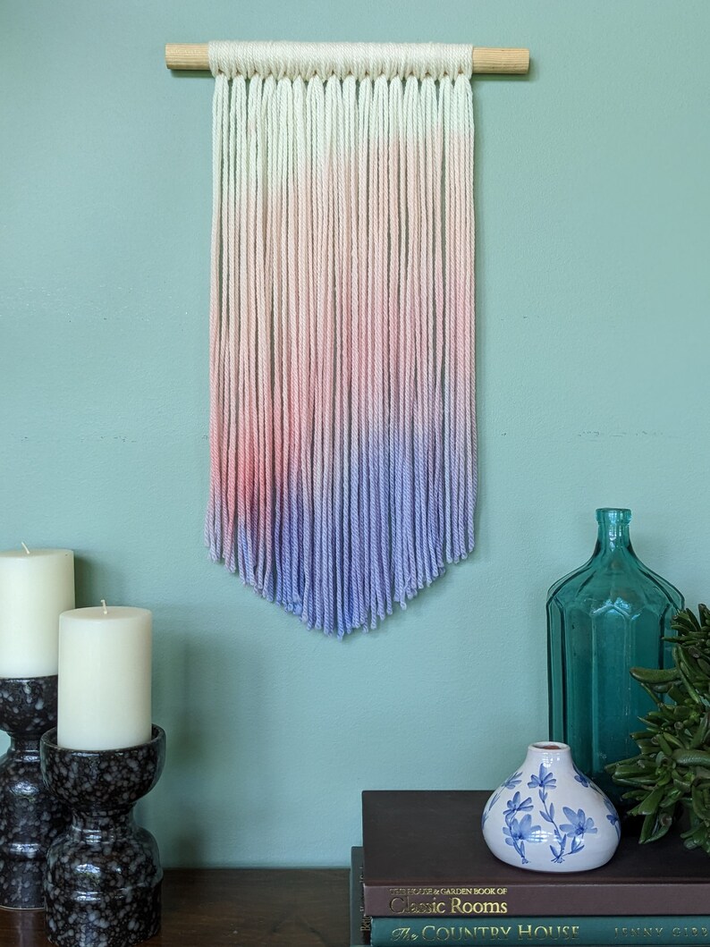 PREORDER DIY Dip Dye Kit Personalized Wall Hanging Etsy