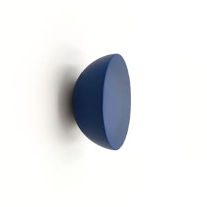 Round navy dark blue knob for drawer I Furniture door knobs for kitchen or children's room I More colors