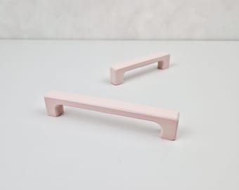 Light Pink Drawer Pull: Nursery Furniture Hardware