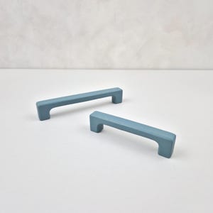 Poignée de tiroir turquoise : poignée de meuble colorée pour enfants