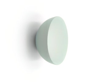 Mint Knob: Round Pastel Nursery Cabinet Hardware