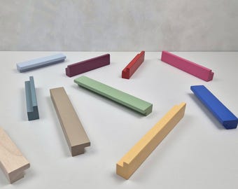 Tiradores en forma de L para muebles IKEA: modernos tiradores para armarios en varios colores