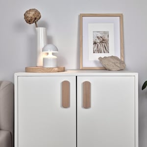Tiradores de muebles de madera gruesa BLOCK I IKEA