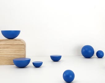 Blue Drawer Knobs: Playful Nursery Decor