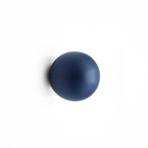 Navy dark blue cabinet knob I Round shape I More colors and sizes