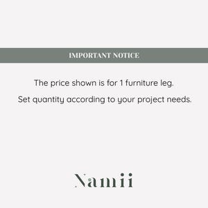 Patas de madera para muebles, patas de IKEA para pintar, ideales para cómodas, sofás y armarios. imagen 5