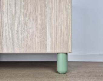 Green Furniture Leg: IKEA Hacks, Sofa, Cabinet Feet Replacement