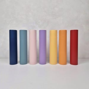 Colorful cabinet legs 7 in (18 cm) I Feet for kids nursery IKEA furniture