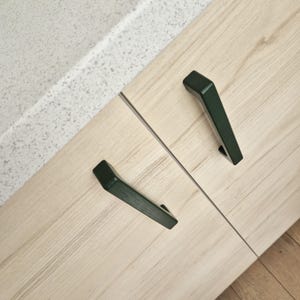 Modern Dark Green Cabinet Pull I Stylish Furniture Accessory for Any ...