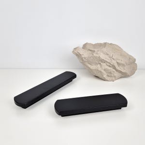 Modern Black Wood Cabinet Handle: IKEA Furniture Upgrade