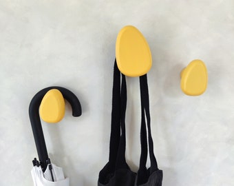 Yellow Wall Hook DROP - Playful Nursery Decor