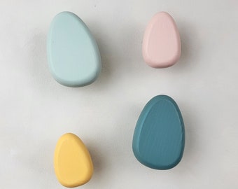 Colorful wall hooks DROP for kids room I 2 sizes I For classroom, nursery, girl's or boy's room I  Many colors available