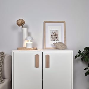 Thick wooden furniture pulls BLOCK I IKEA handles