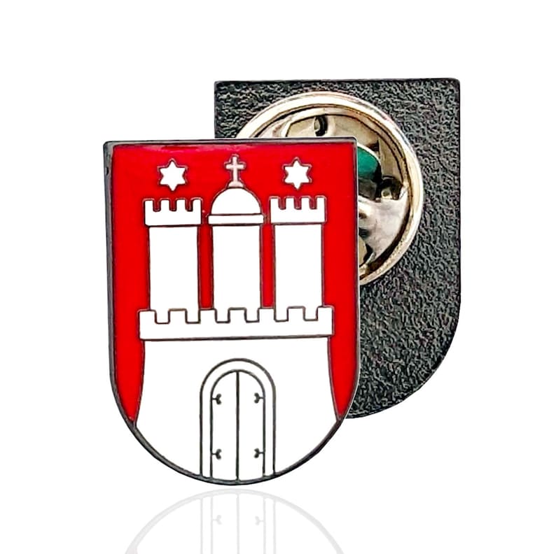 Hamburg Pin Wappen Bild 1