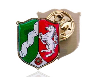 Nordrhein-Westfalen Pin (Wappen)