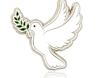 Peace dove pin