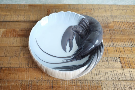 ROYAL COPENHAGEN ロブスターディッシュ Royal Copenhagen Lobster Bowl: Vintage Danish Porcelain Dish - Etsy