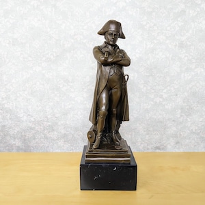 Napoleon Bronze Sculpture - A gift for a History Enthusiast - Office Decor as a Gift for Dad - Antique Home Decor