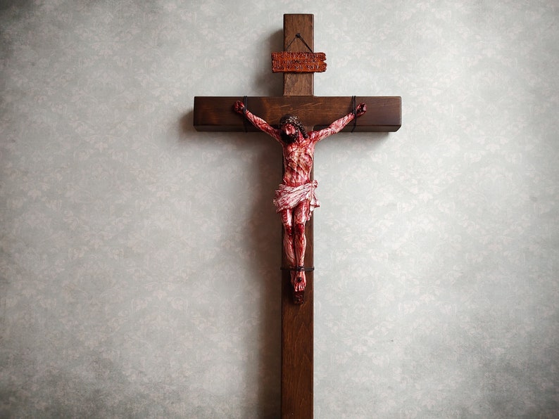 LARGE Realistic Crucifix Inspiring Christ Wound for Etsy