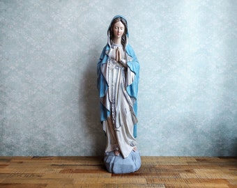 Mary Statue 19.68 inches / 50 cm Madonna Statuette