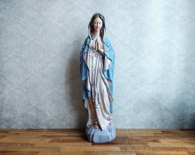 Mary Statue 19.68 inches / 50 cm Madonna Statuette