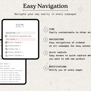 Wardrobe Manager Notion Template, Notion Outfit Planner Template ...