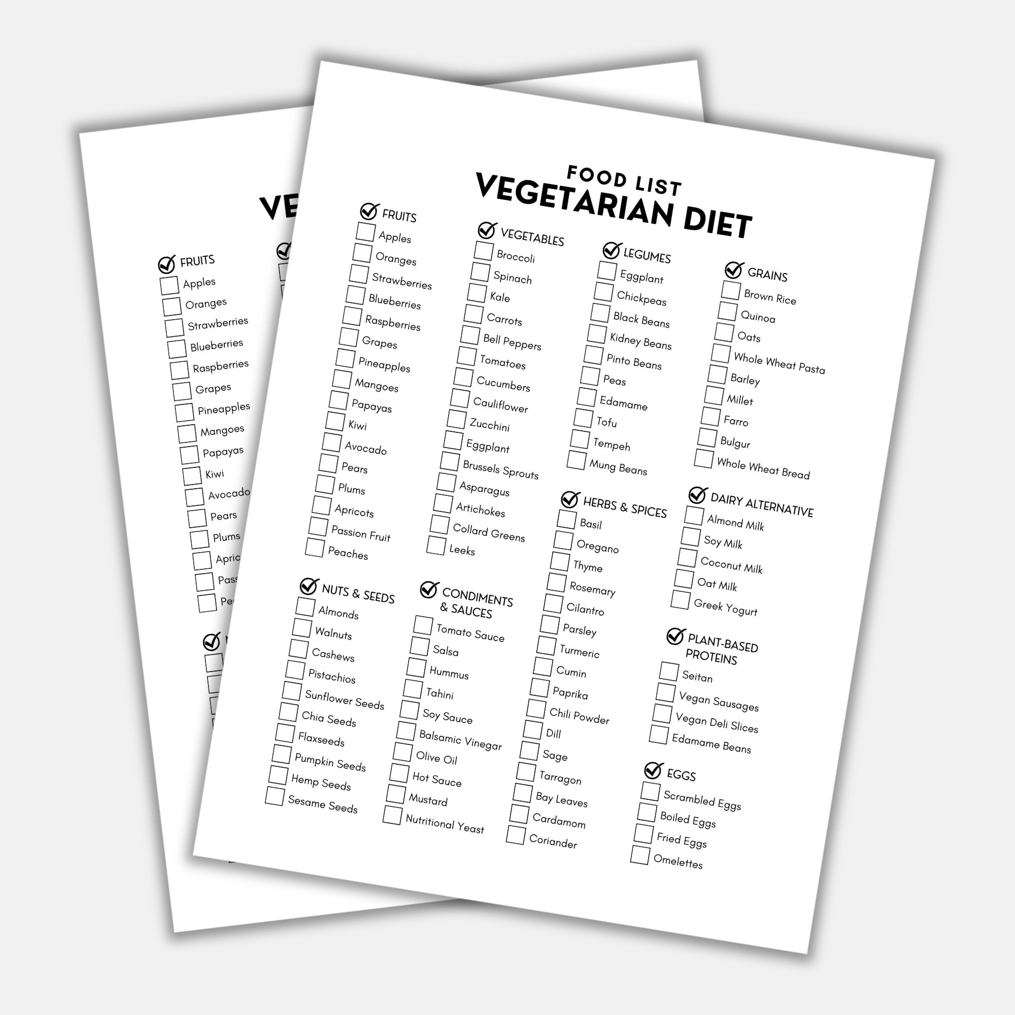 Vegetarian Diet, Healthy Eating, Food List, Vegan Diet, Plant Based