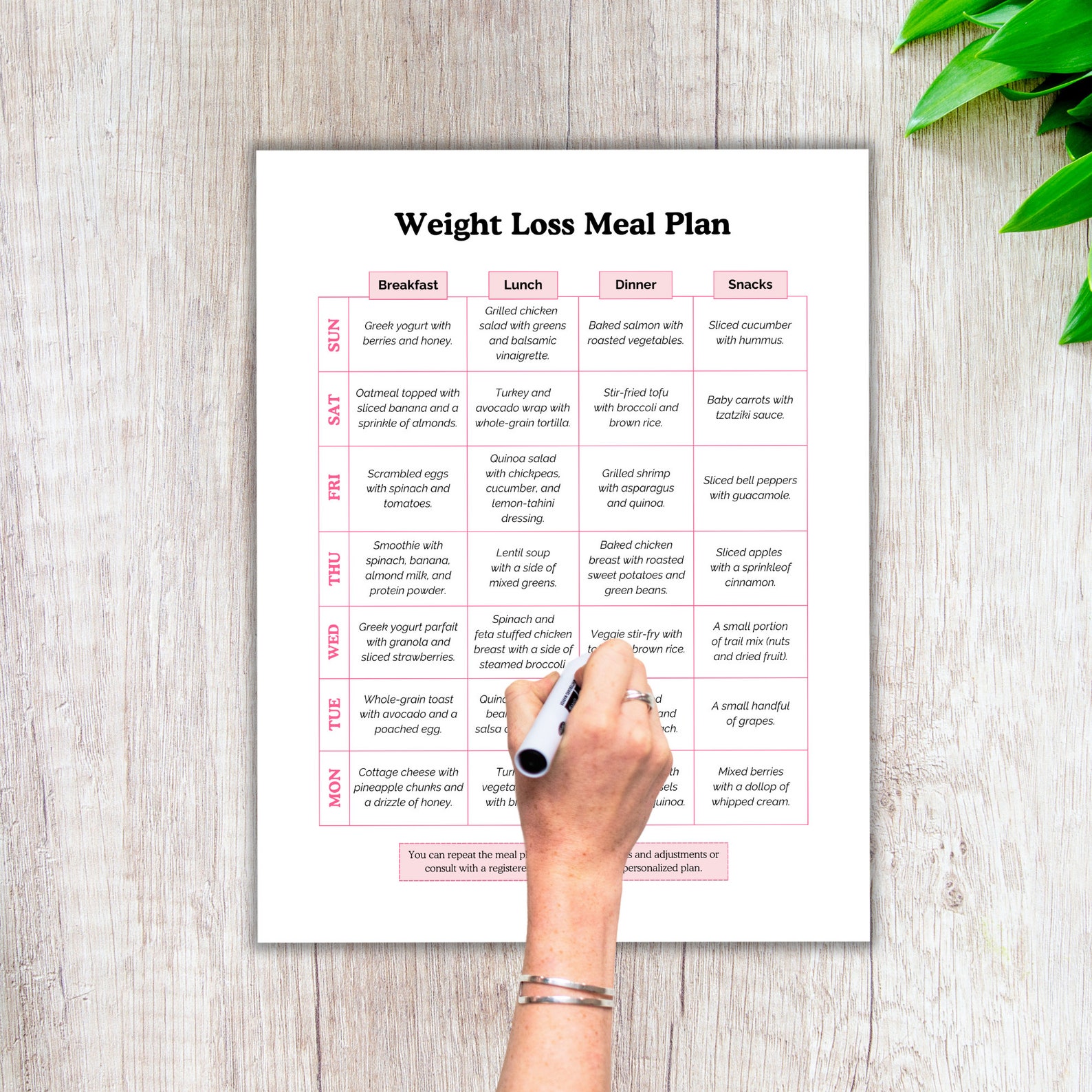 Weight Loss Meal Plan, Meal Plan Weightloss, Weight Loss, Meal Planner