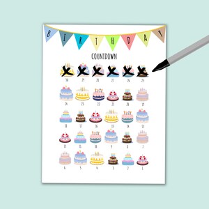 Birthday Countdown, Birthday, Birthday Cake, Countdown, Birthday ...