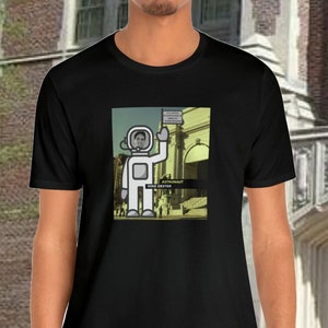 Koszulka z astronautą Mike&#39;em Dexterem - Rock 30, Nie mogę się doczekać, Koszulka, Peter Facinelli, telewizja, film, zabawny, komedia, lata 90., 1998, unisex, crossover