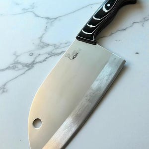 Hand Forged Serbian Chef Knife: T5 French Steel BBQ Cleaver