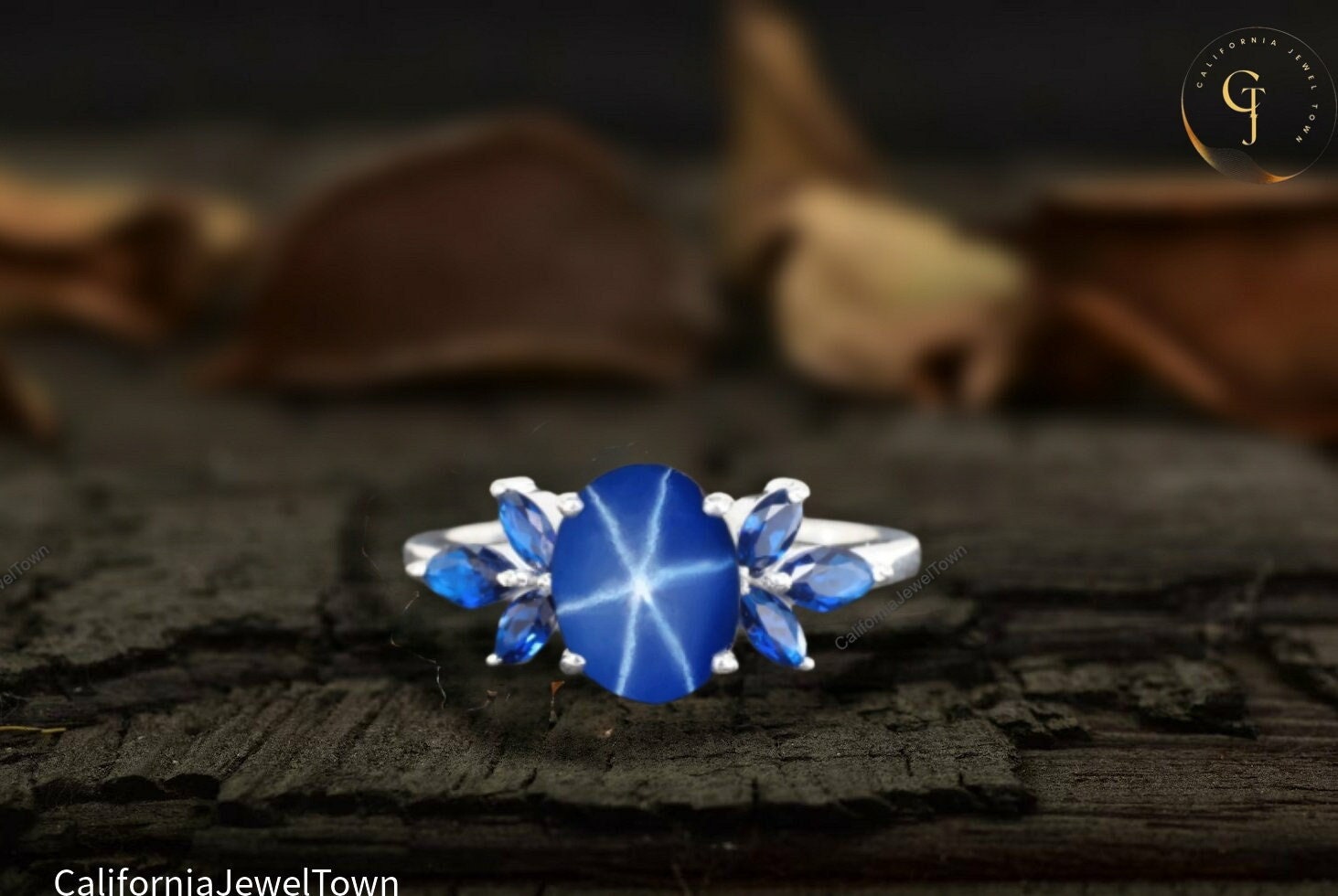 Vintage Lindy Star Sapphire Value Round Blue Lindy Star Sapphire