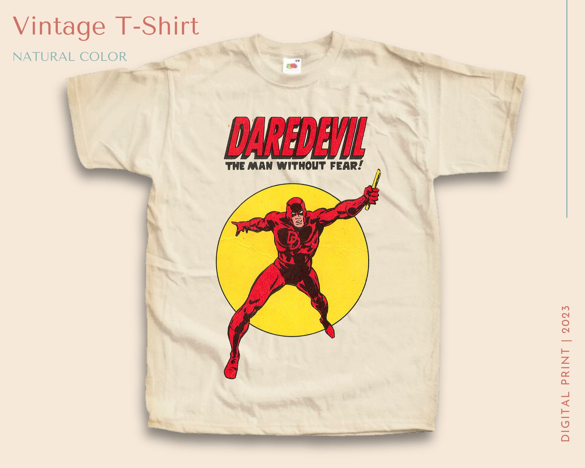 marvel daredevil t shirt
