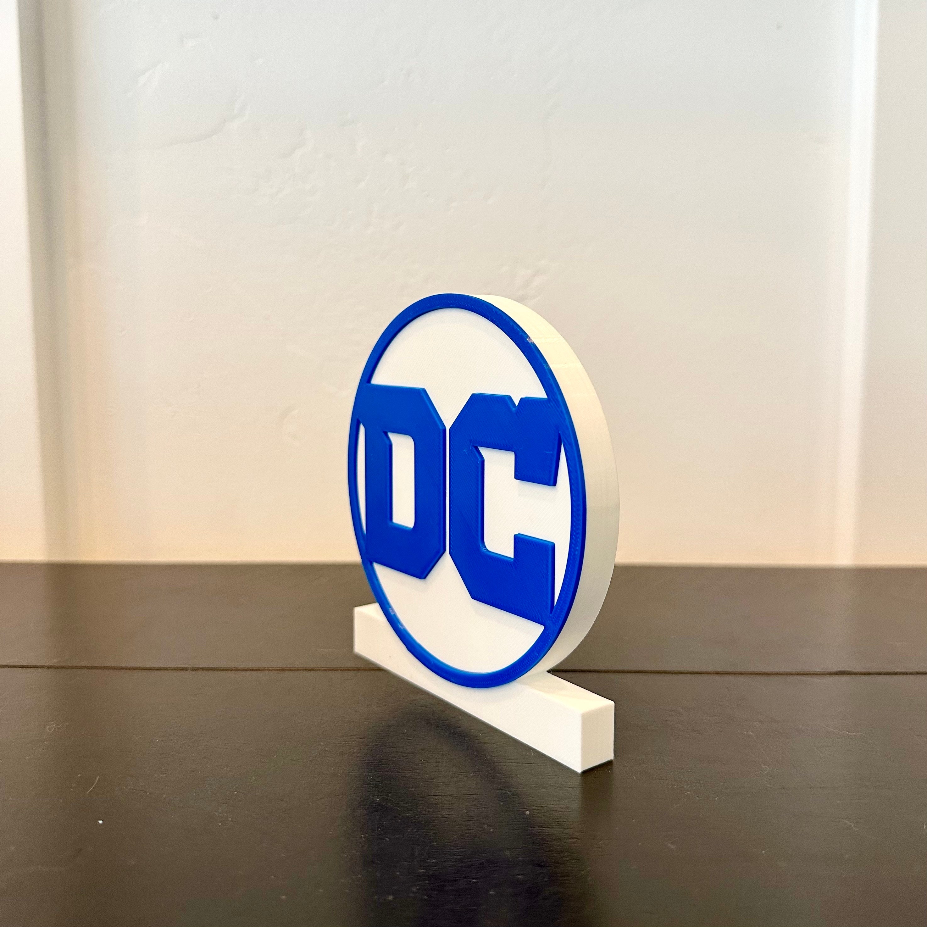 3D Printed Comic Book Initials - Etsy