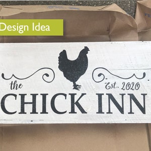 SVG Clipart - Der Chick Inn Hühnerstall Digital Download