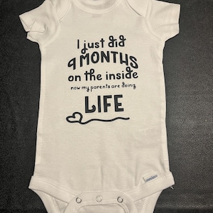 Funny infant onsie funny baby shower gift for new baby funny baby gift for shower