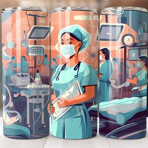 Nurse 20oz Tumbler PNG, Nurse Tumbler PNG, Nurse Tumbler Sublimations Design, Nurse Tumbler Wrap, Gift For Nurse
