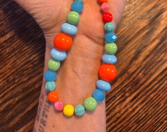 Bold Graduated Beads and Donuts